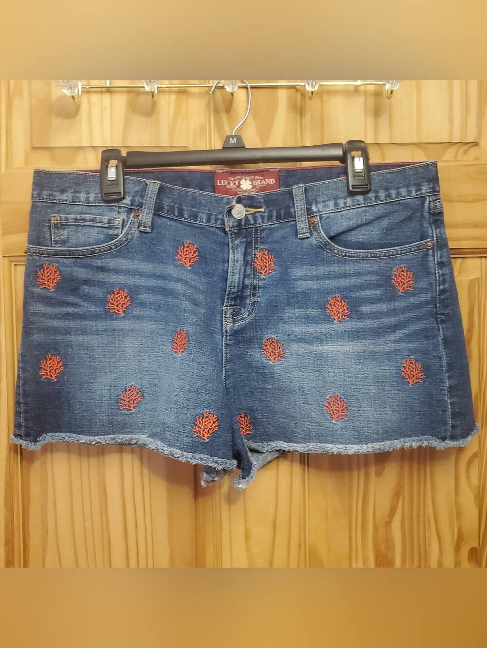 Lucky Brand Denim Jean Shorts Boardwalk 10 30